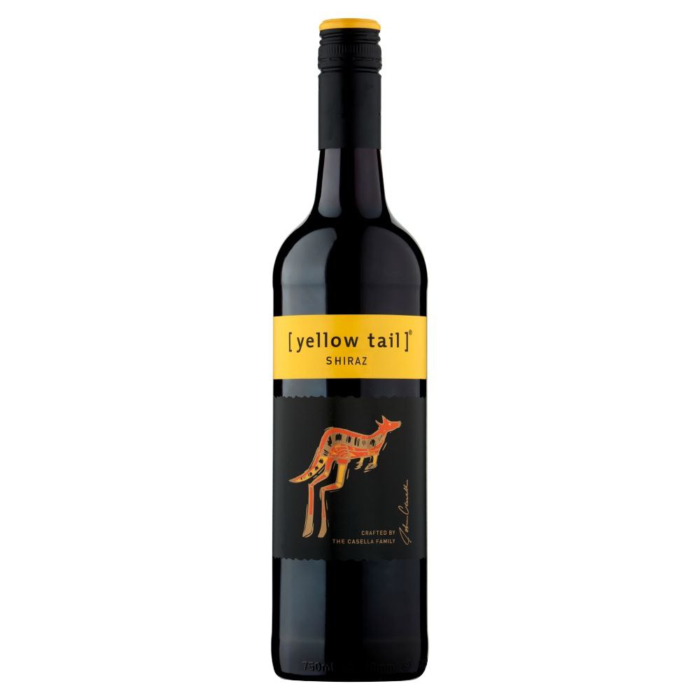 Вино Yellow Tail Shiraz напівсухе червоне 13.5% 0.75 л